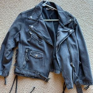 Black denim jacket “Jet Setter”
